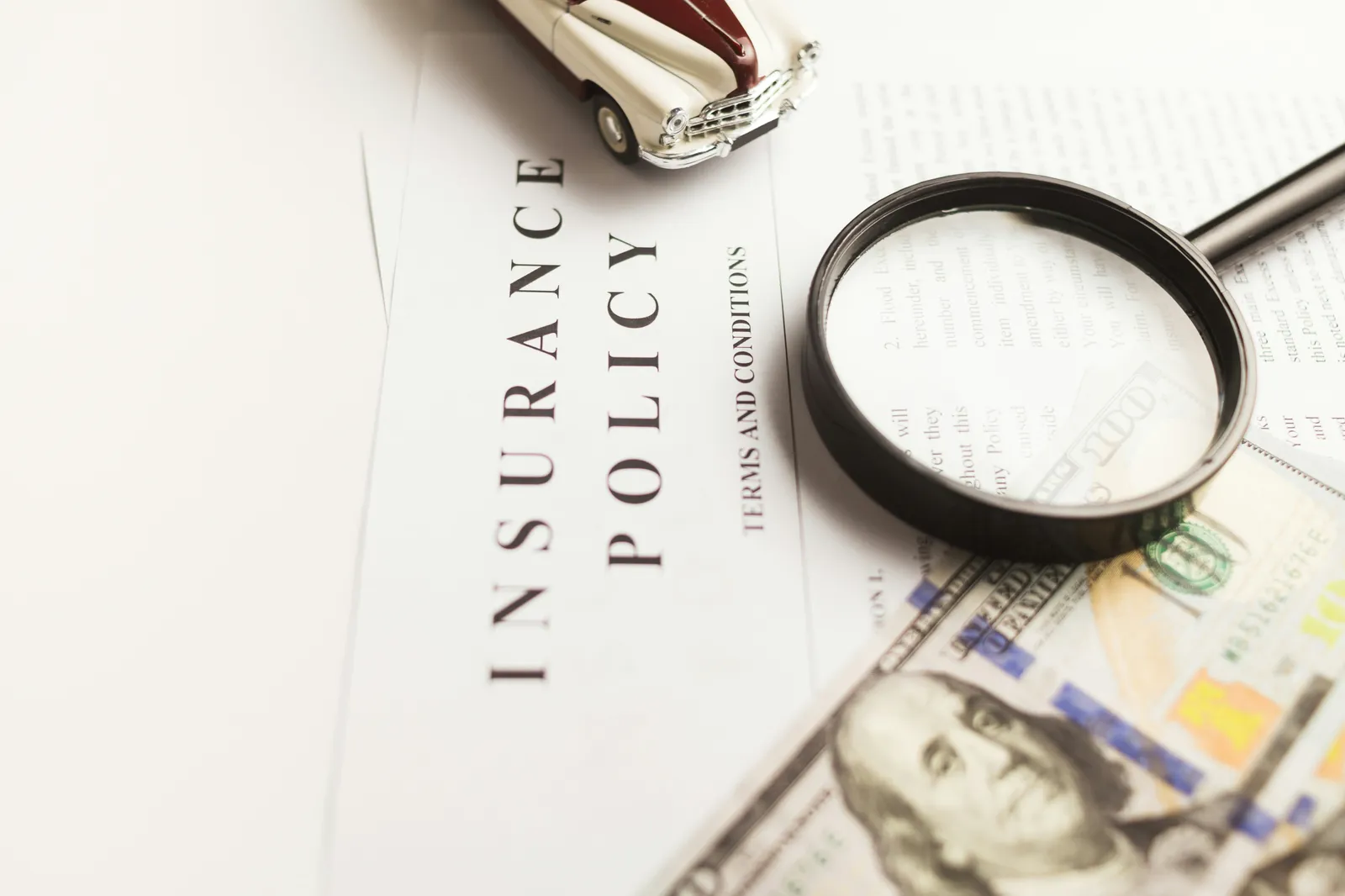 a contract with the title insurance policy