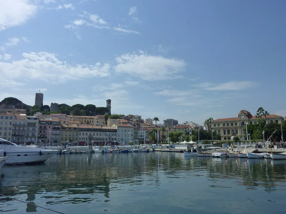 The old port of Cannes below the Suquet