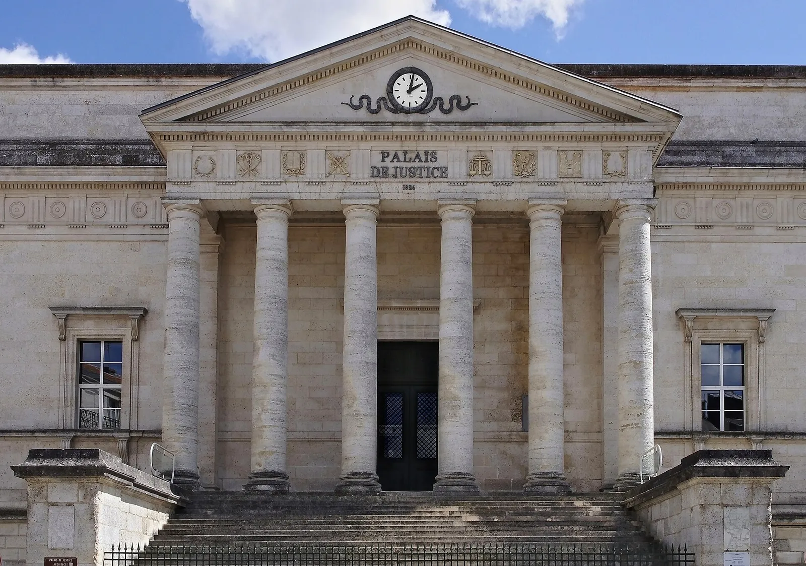 The courthouse of Angoulême